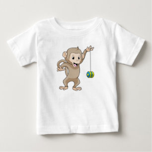Camiseta Macaco com Yo-yo
