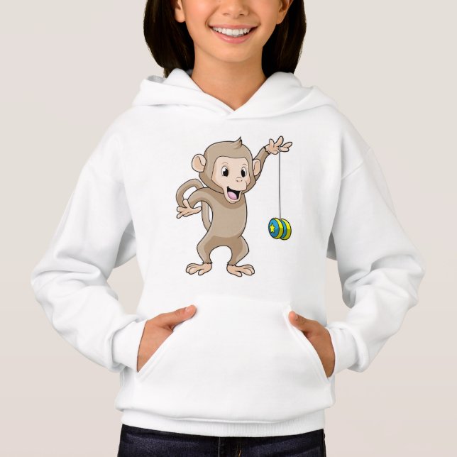 Camiseta Macaco com Yo-yo (Frente)