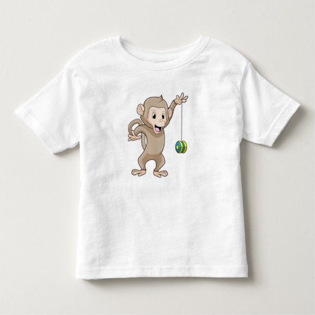 Camiseta Macaco com Yo-yo (Frente)