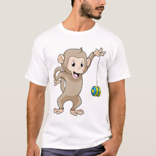 Camiseta Macaco com Yo-yo