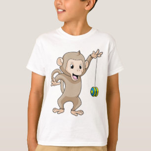 Camiseta Macaco com Yo-yo