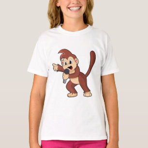 Camiseta Macaco como Cantor com Microfone.PNG