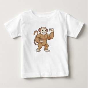 Camiseta Macaco como Criador de Portos em Bodybuilding