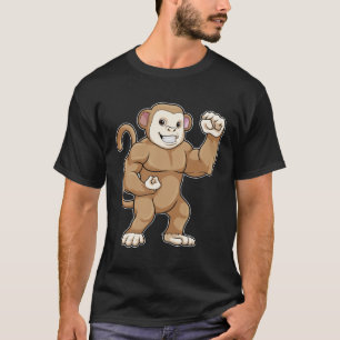 Camiseta Macaco como Criador de Portos em Bodybuilding