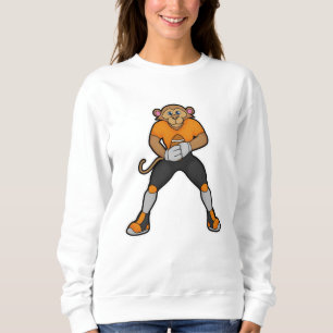 Camiseta Macaco como jogador de futebol