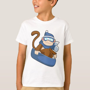 Camiseta Macaco como Snowboarder com Sonowboard.PNG