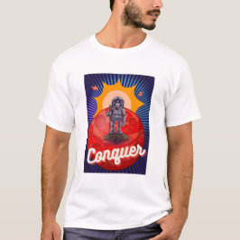 Camiseta macaco conquista o planeta vermelho
