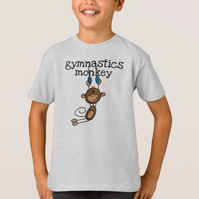 Camiseta Macaco da ginástica (Frente)