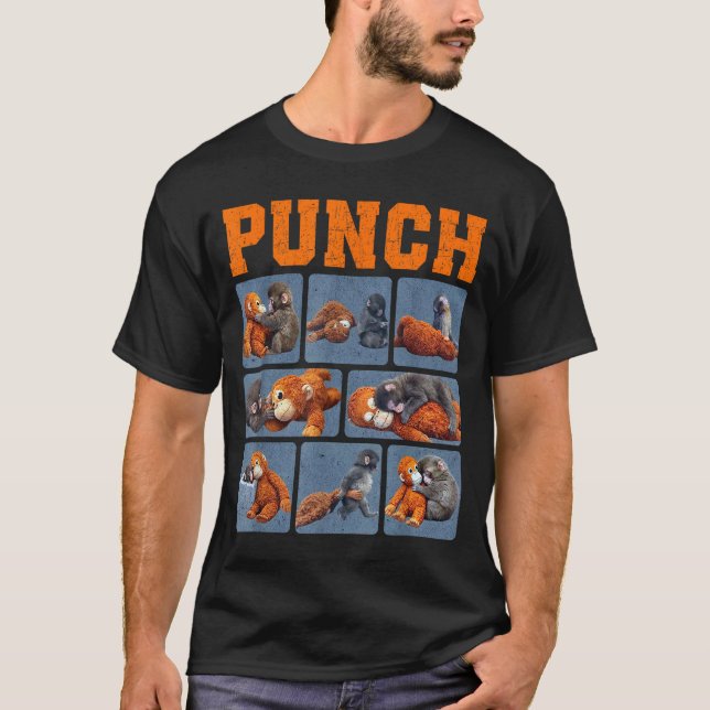 Camiseta Macaco de boxe  (Frente)