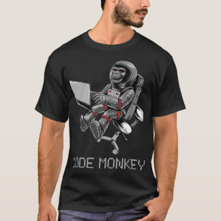 Camiseta Macaco de Código
