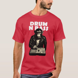 Camiseta Macaco de Drum and Bass