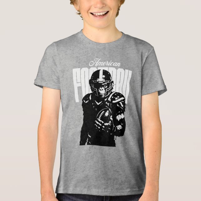 Camiseta Macaco de Futebol Americano (Frente)