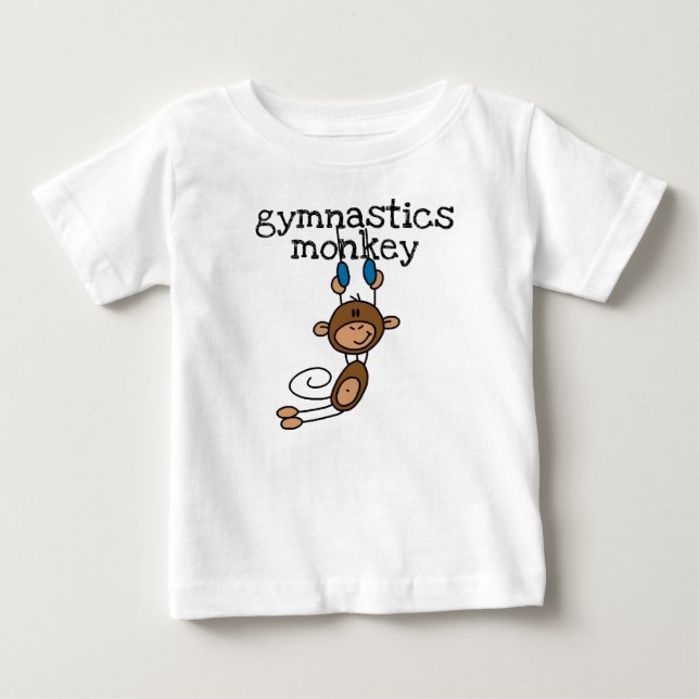 Camiseta Macaco de Ginástica (Frente)