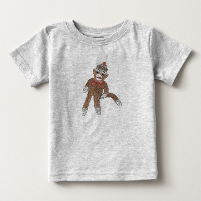 Camiseta Macaco de Meia (Frente)
