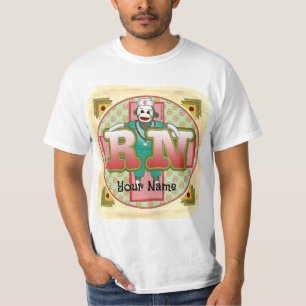Camiseta Macaco de Meia Enfermeira de RP