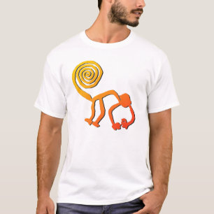 Camiseta Macaco de Nazca no fogo