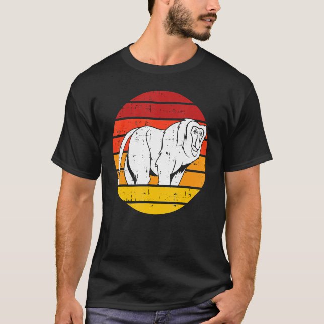 Camiseta Macaco de Proboscagem Retroativa (Frente)
