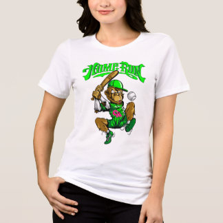 Camiseta Macaco de Rebatida de Beisebol