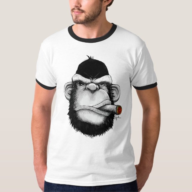 Camiseta Macaco do charuto (Frente)