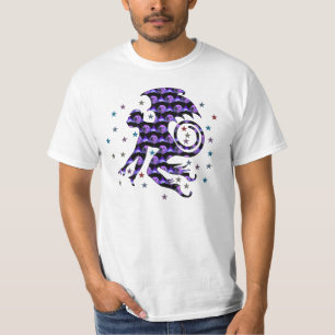 Camiseta Macaco do crânio do vôo