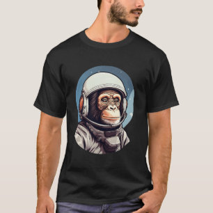 Camiseta Macaco do Viagem do Espaço Vintage