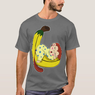 Camiseta Macaco dormindo de pijama