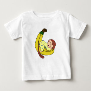 Camiseta Macaco dormindo de pijama