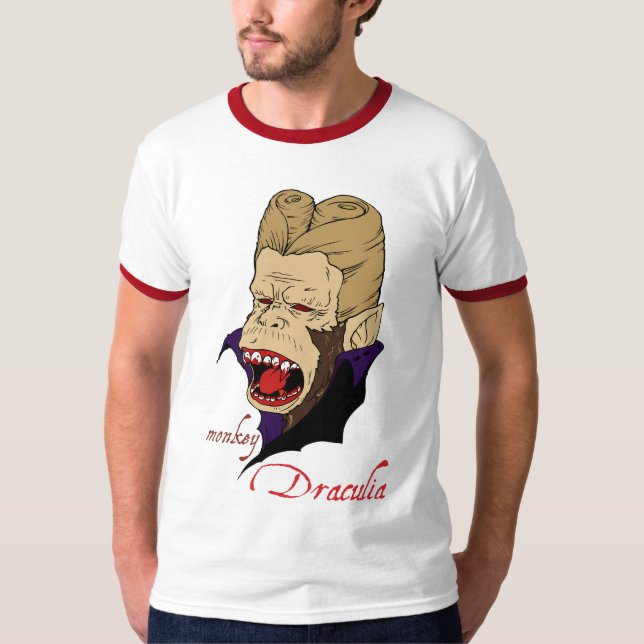Camiseta Macaco Draculia (Frente)