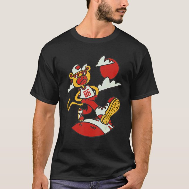Camiseta Macaco Duro Aniversário 6 Anos Macaco (Frente)