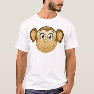 Camiseta macaco emoji