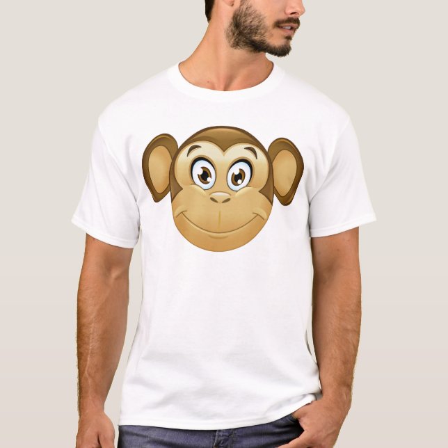 Camiseta macaco emoji (Frente)