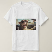 Camiseta Macaco Engraçado