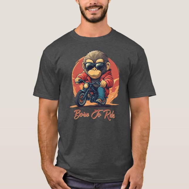 Camiseta Macaco Engraçado (Frente)