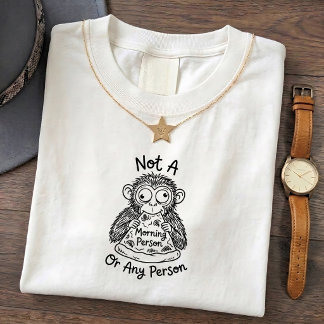 Camiseta Macaco Engraçado | Camiseta Citação Pesso