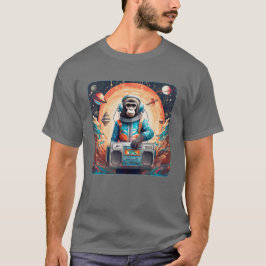 Camiseta Macaco espacial Funky