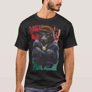 Camiseta Macaco faça uma declaração com o nosso Gorilla Leg
