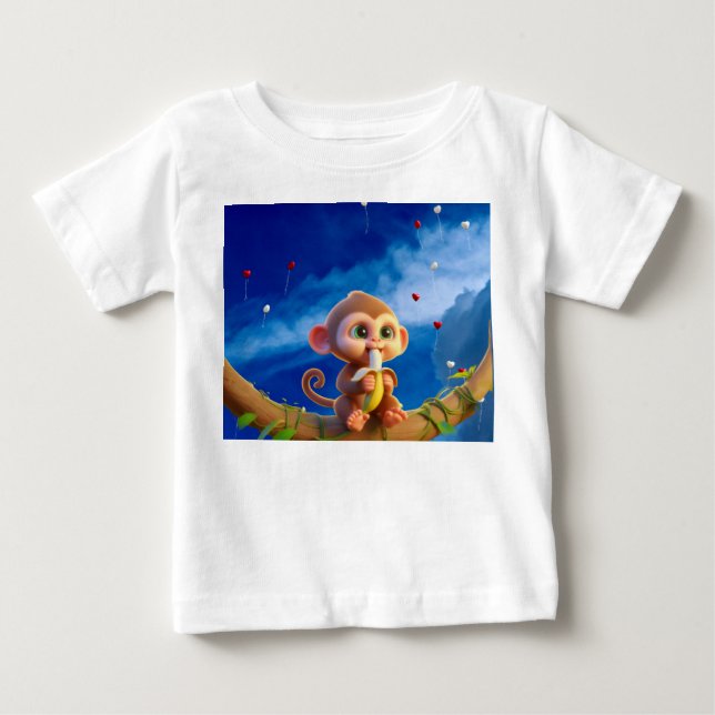 Camiseta Macaco fantasia (Frente)