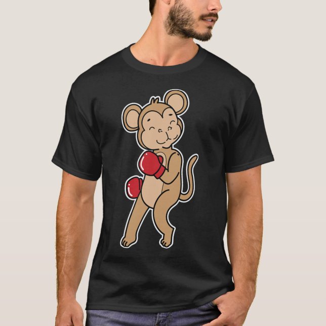 Camiseta Macaco faz in a box (Frente)
