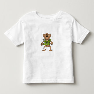 Camiseta Macaco havaiano tropical