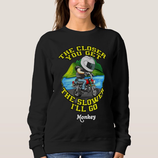 Camiseta Macaco Hondas Men Women (Frente)