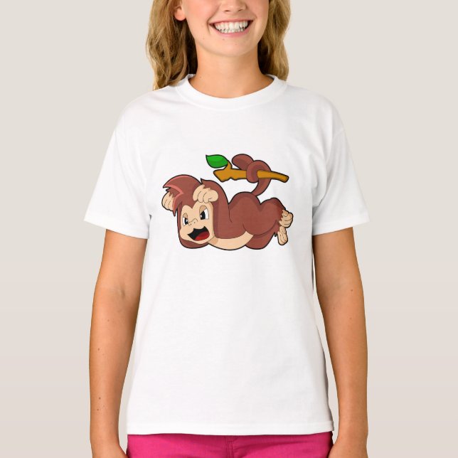 Camiseta Macaco itinerante (Frente)