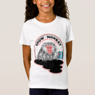 Camiseta Macaco japonês Snow Monkey
