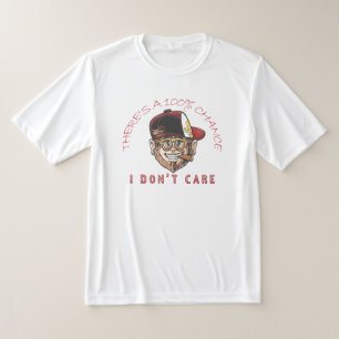 Camiseta Macaco Legal Com Chapéu & Charuto – “100% De Chanc