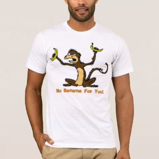 CAMISETA MACACO LOUCO NENHUMA BANANA PARA VOCÊ