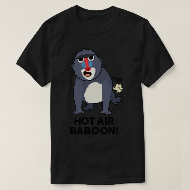 Camiseta Macaco-Macaco-Farinha, Macaco-Pun 1 (Frente do Design)
