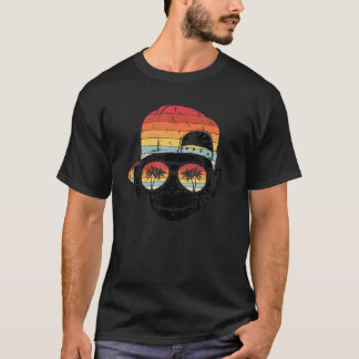 Camiseta Macaco Macaco Férias Óculos de sol Bom humor Macac