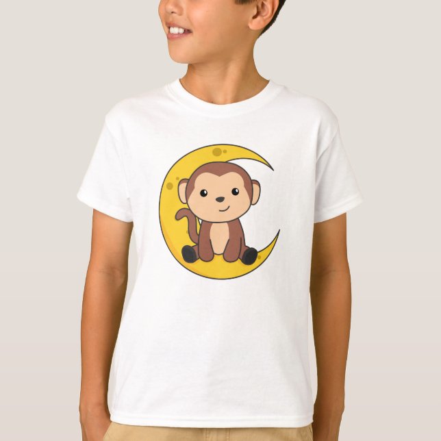 Camiseta Macaco-Macaco-Macaco-Macaco-Macaco-Macaco Para Cri (Frente)
