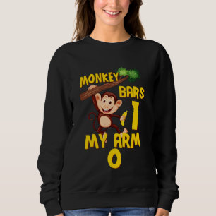 Camiseta Macaco-Macaco-Marrom Bares 1 Meu Braço 0 África Wi