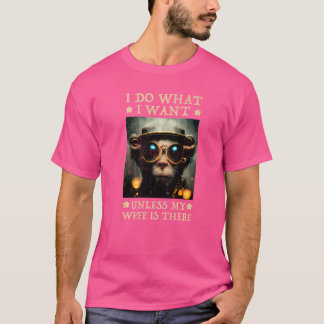 Camiseta macaco maravilhoso eu faço o que eu quero a menos