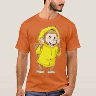 Camiseta Macaco na Chuva com Impermeável
